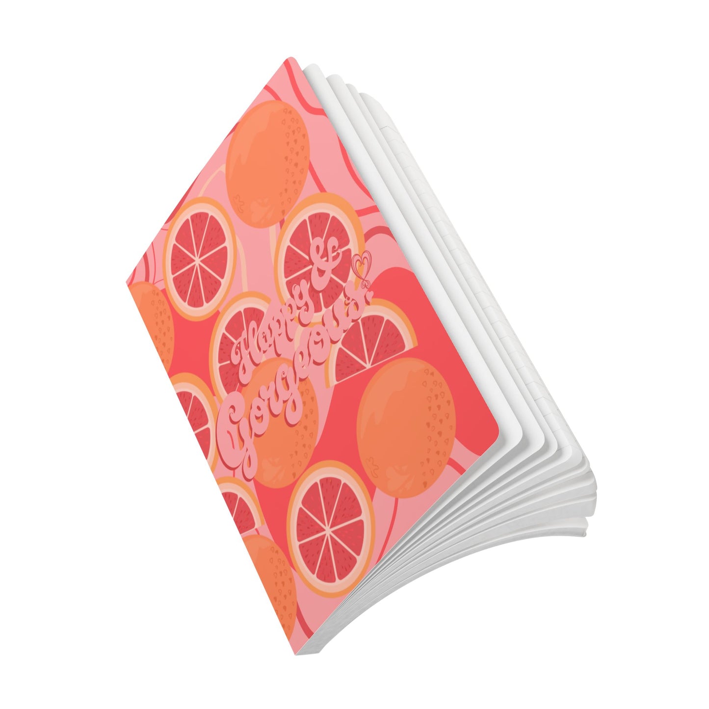 Pink Grateful Grapefruits | Softcover Journal