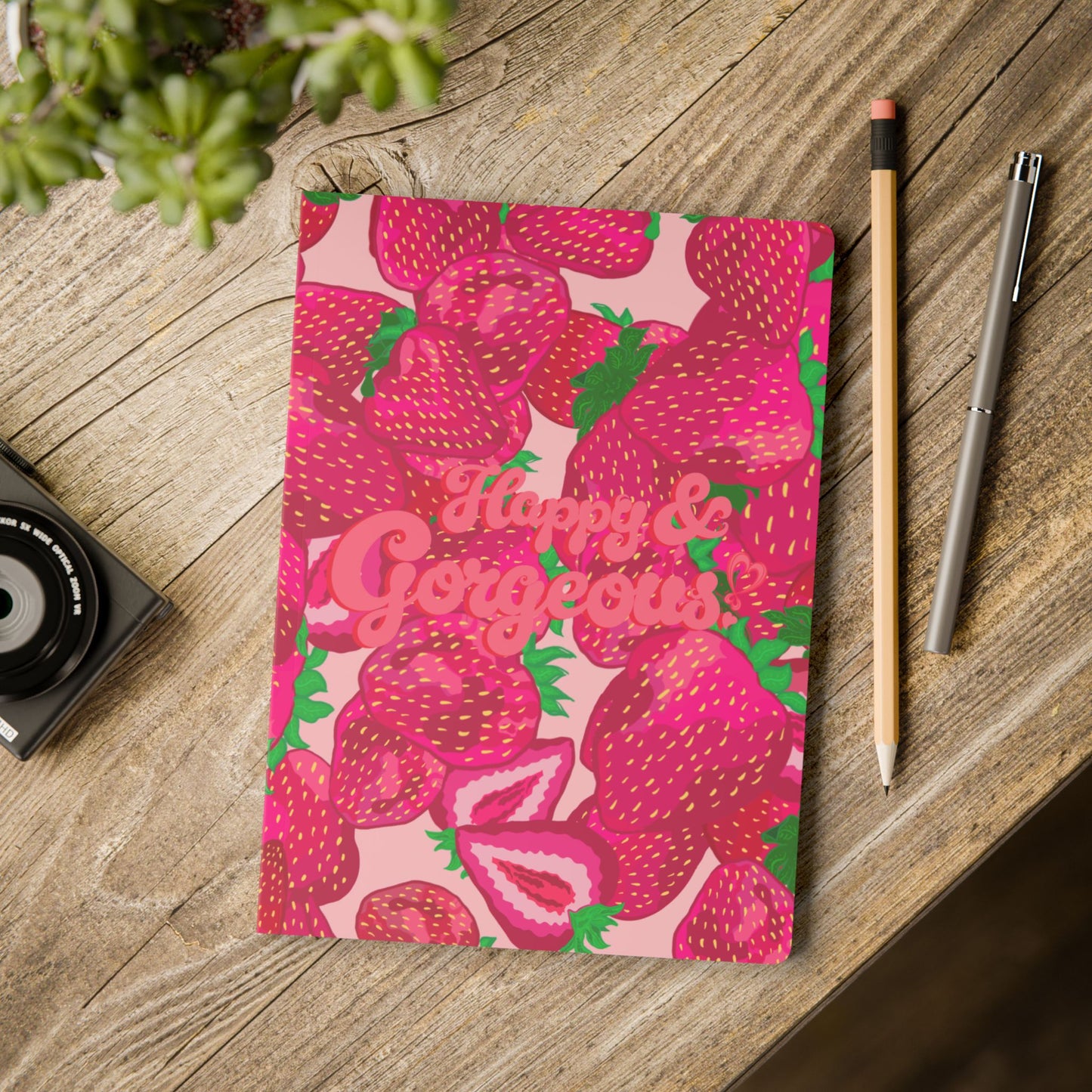 Strawberry Delight | Softcover Journal