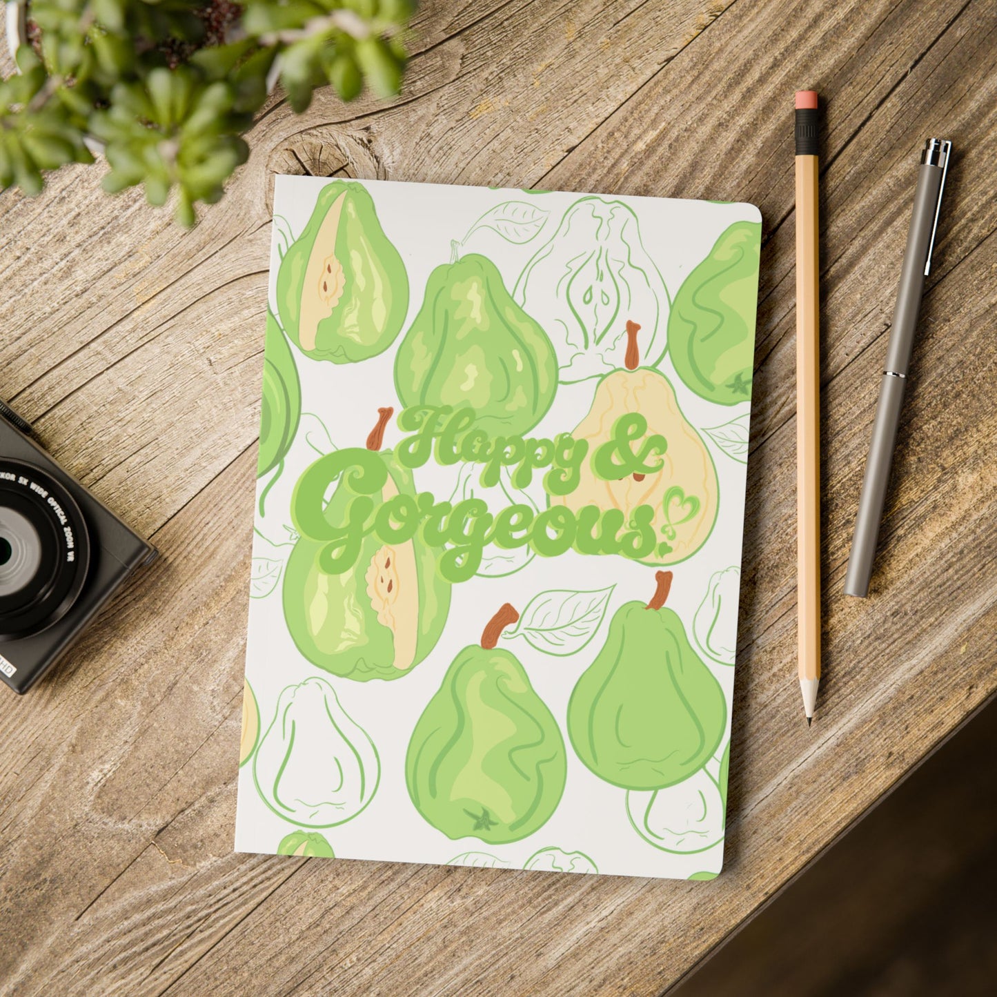 Peaceful Pears | Softcover Journal