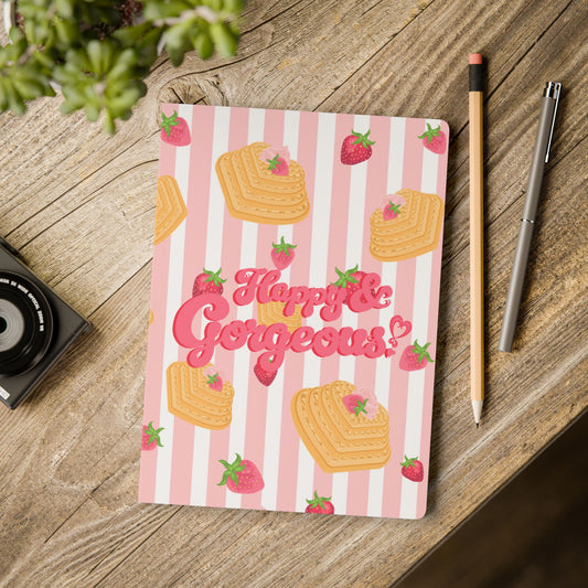 Strawberries & Waffles | Softcover Journal