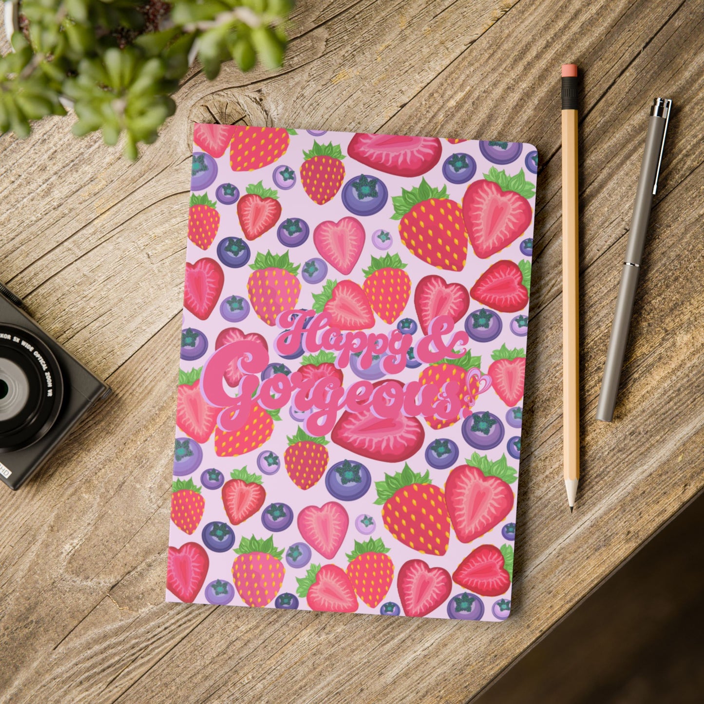 Berry Mixed Emotions | Softcover Journal