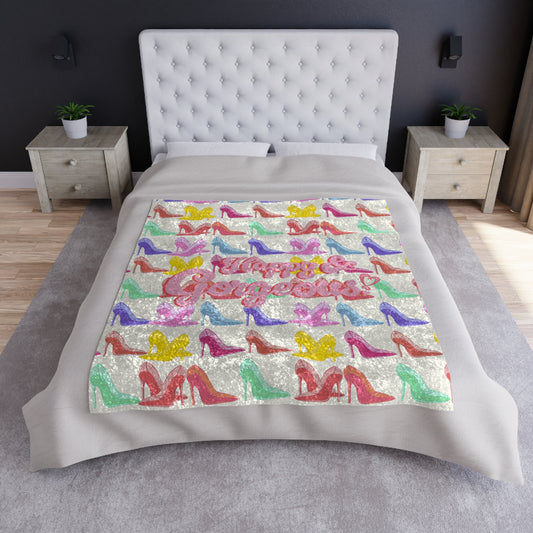 Velvet blanket