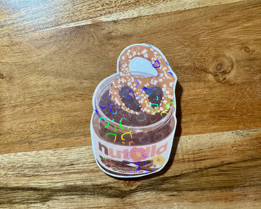 Chocolate covered Pretzel | Sticker