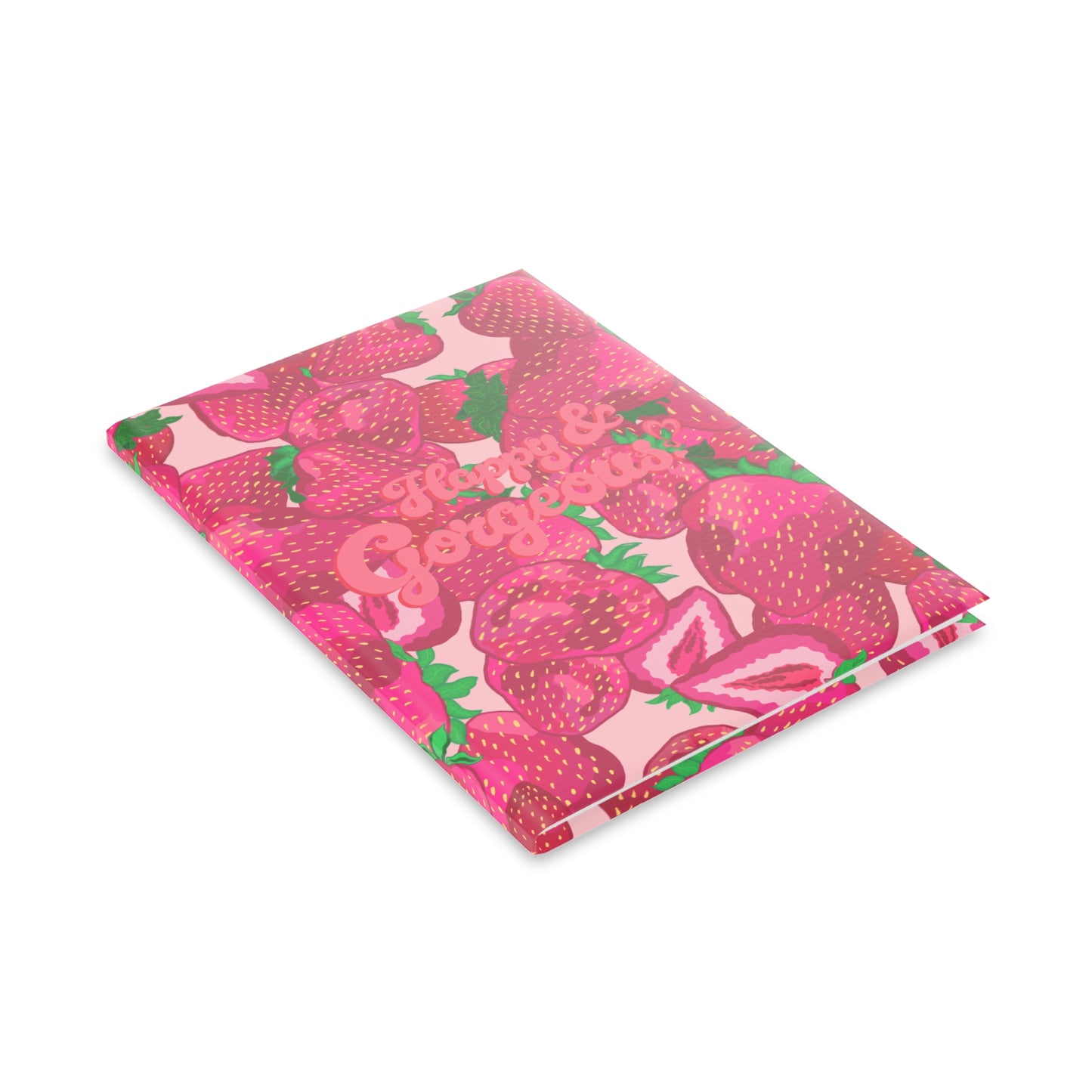 Strawberry Delight | Hardcover Journal