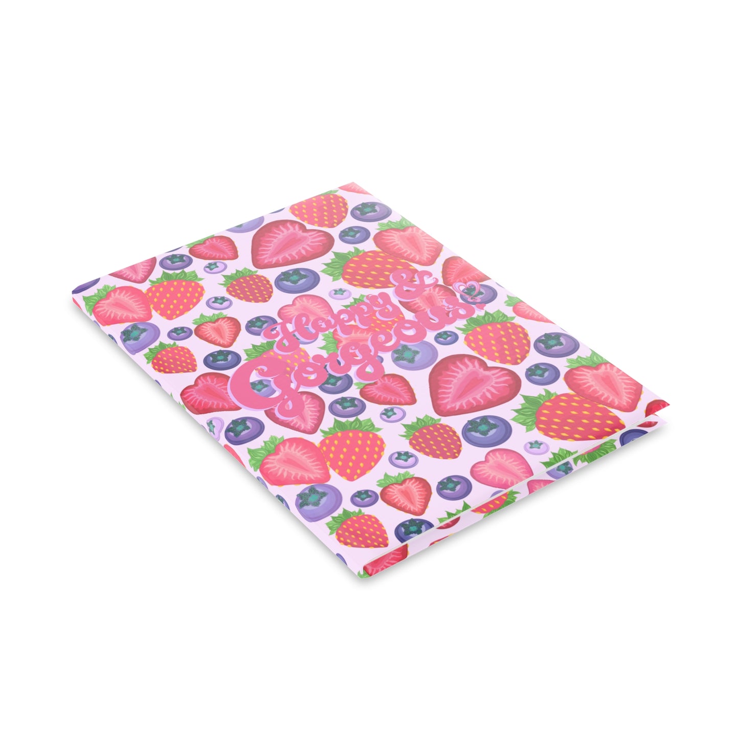 Berry Mixed Emotions | Hardcover Journal