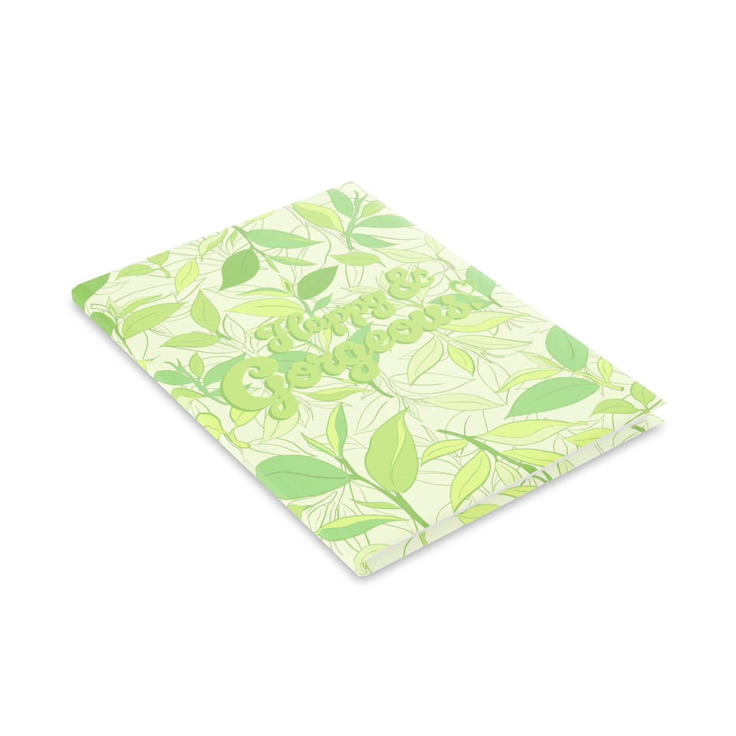Leafy Green Tea | Hardcover Journal