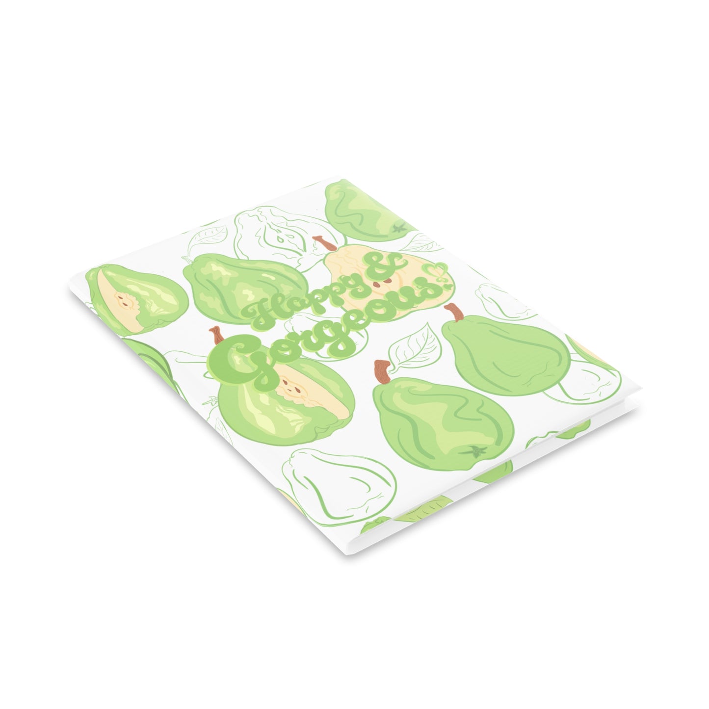 Peaceful Pears | Hardcover Journal