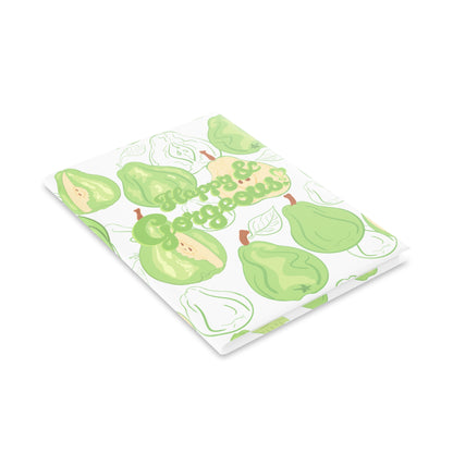 Peaceful Pears | Hardcover Journal