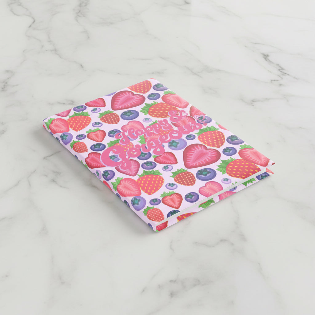 Berry Mixed Emotions | Hardcover Journal