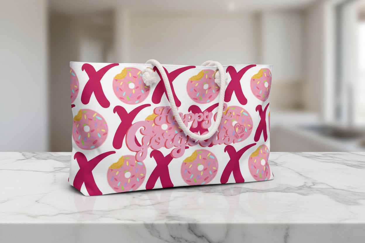 XOXO Donut Hugs & Kisses | Weekender Bag