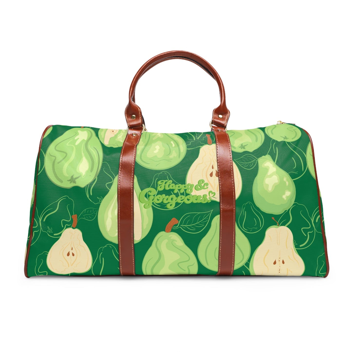 Peaceful Green Pears | Duffle Bag