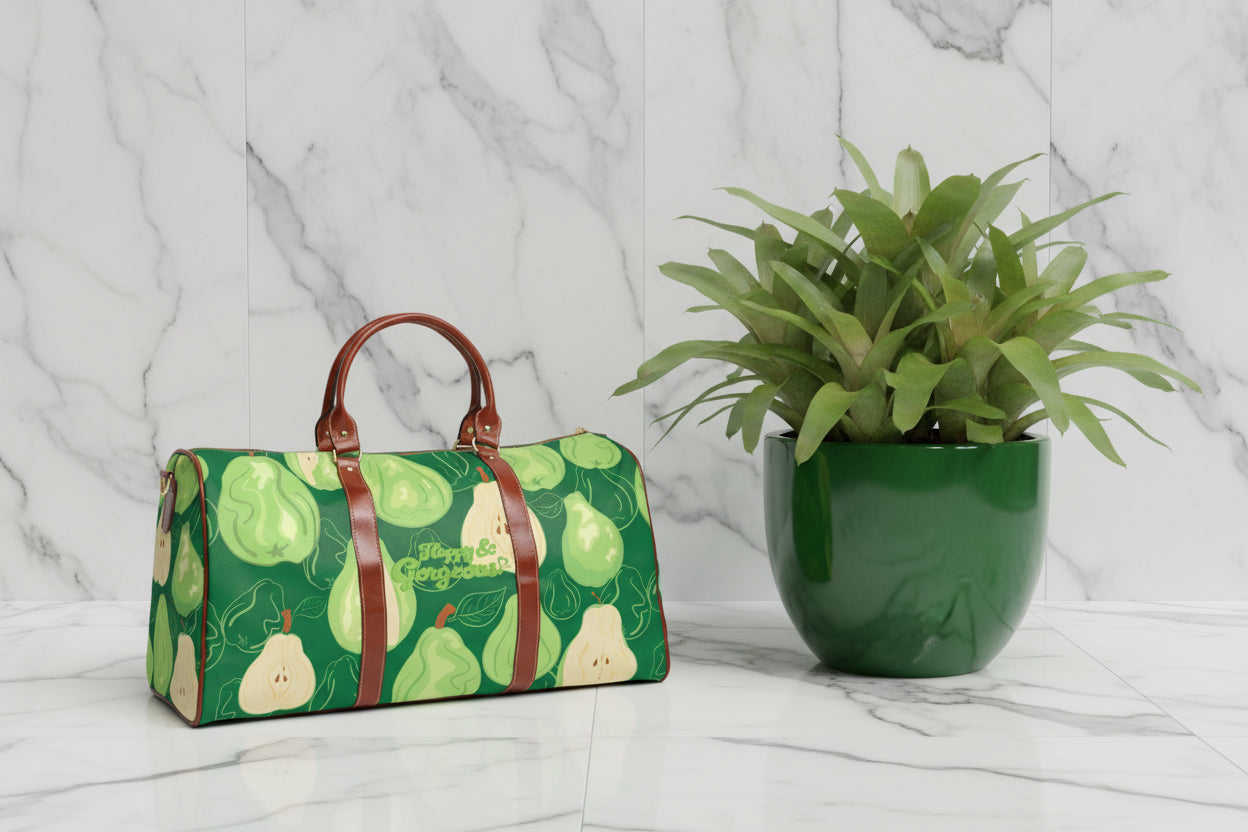 Peaceful Green Pears | Duffle Bag