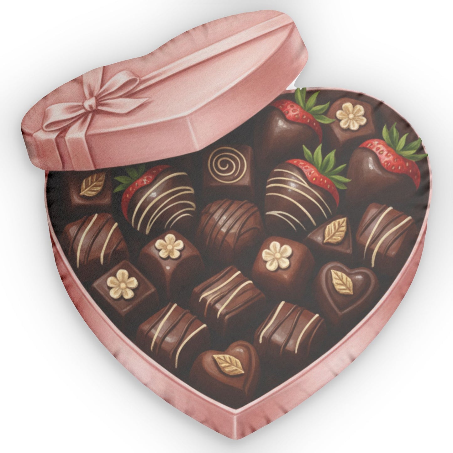 My Heart is Made of Chocolate | Decor Pillow