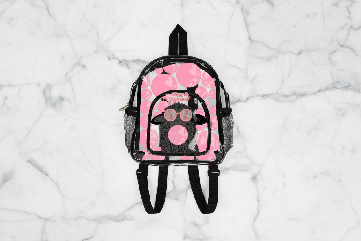 Sheepish Pink Bubblegum | Mini Backpack