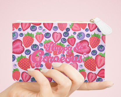 Berry Mixed Emotions | Mini Clutch Wallet