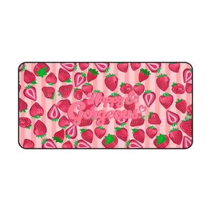 Strawberry Bliss | Desk Mat