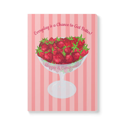 "Everyday is a Chance to Get Better” | Softcover Journal