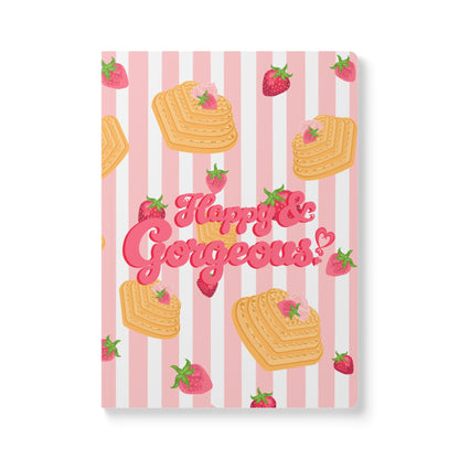 Strawberries & Waffles | Softcover Journal