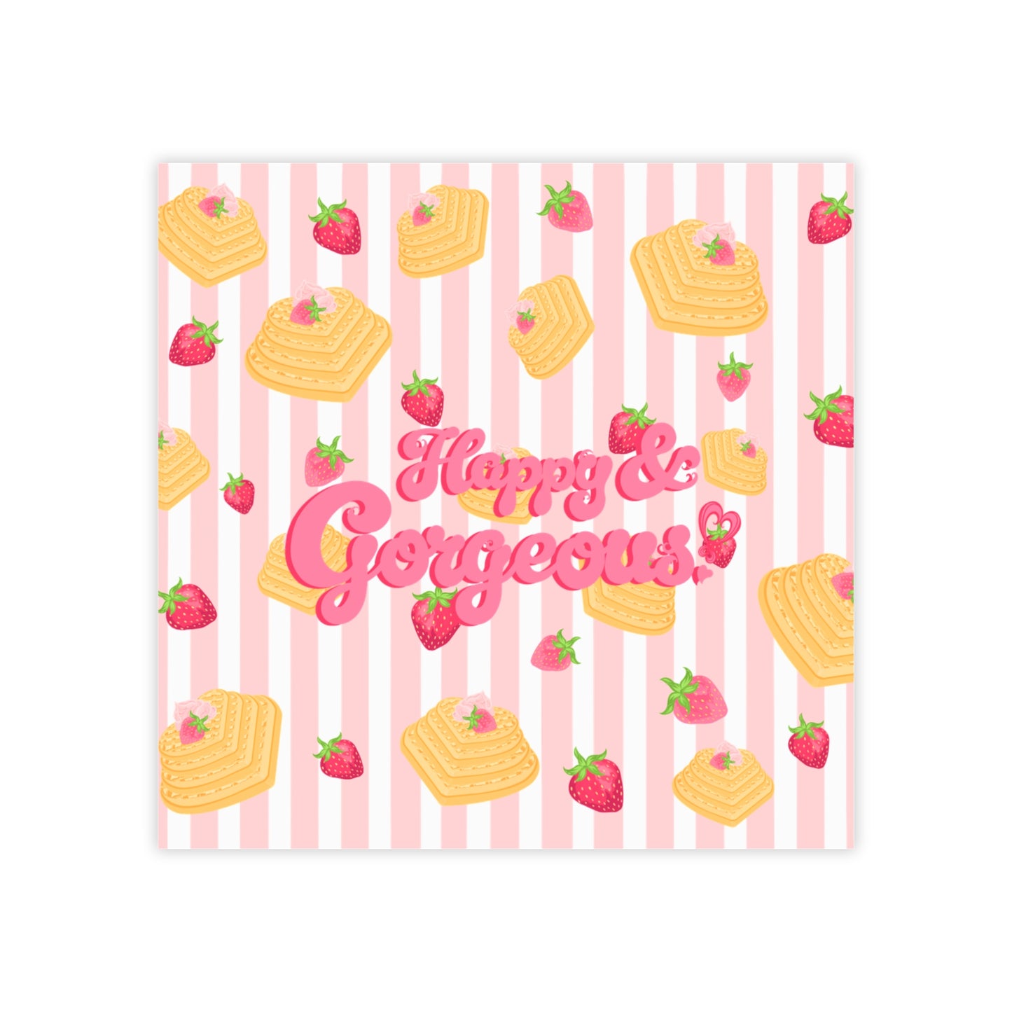Strawberry & Waffles | Post-it® Sticky Notes