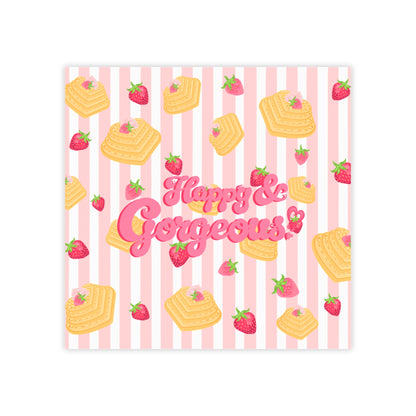 Strawberry & Waffles | Post-it® Sticky Notes