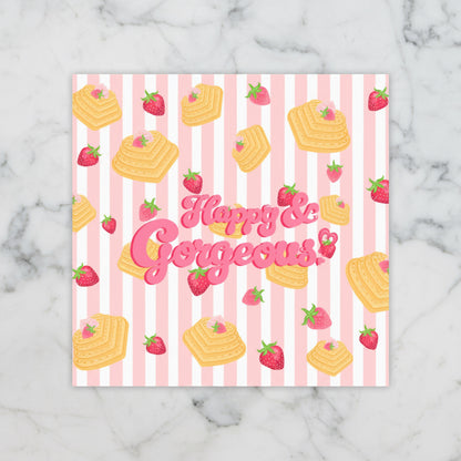 Strawberry & Waffles | Post-it® Sticky Notes