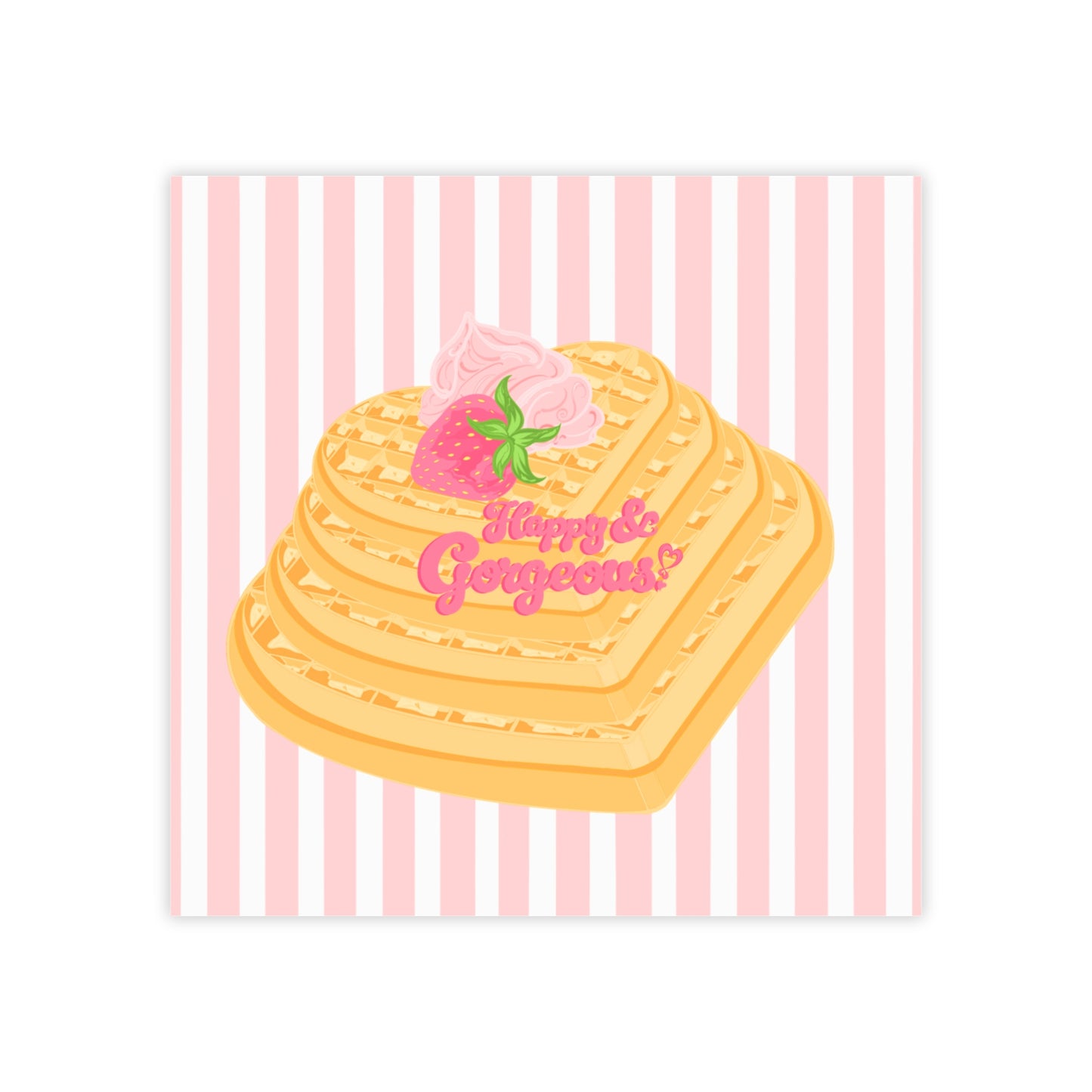 Heart Waffles | Post-it®  Sticky Notes