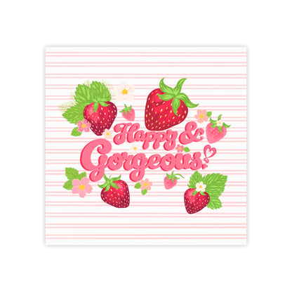 Pink Pastel Striped | Post-it® Sticky Notes