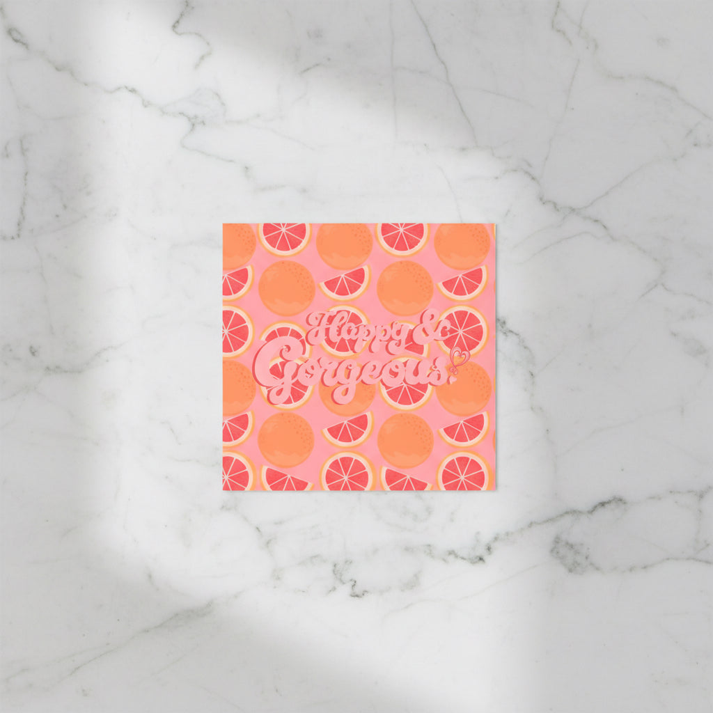 Pink Grateful Grapefruits | Post-it® Sticky Notes