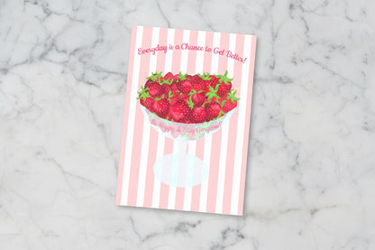 Pretty pink Strawberry Bowl | Post-it Sticky Notes