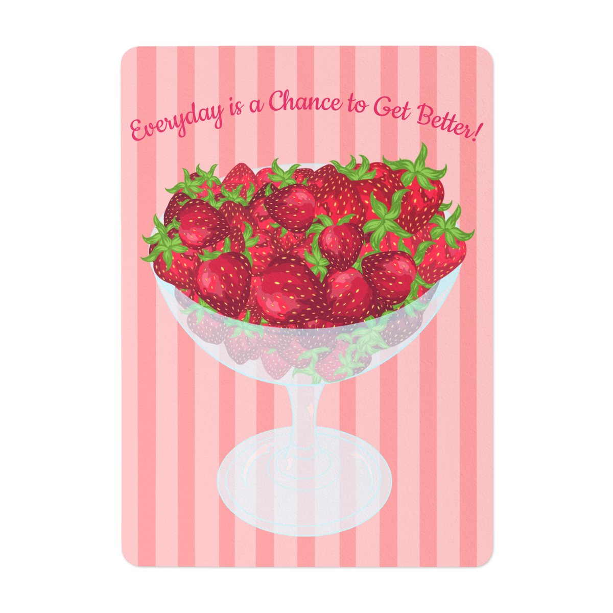 Strawberries | Art Print Greeting Card