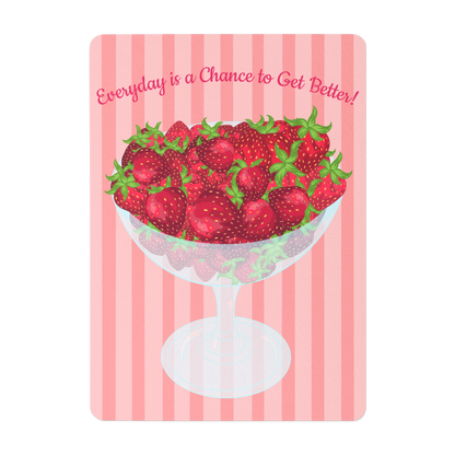 Strawberries | Art Print Greeting Card