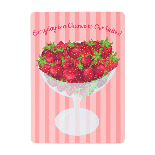 Strawberries | Art Print Greeting Card