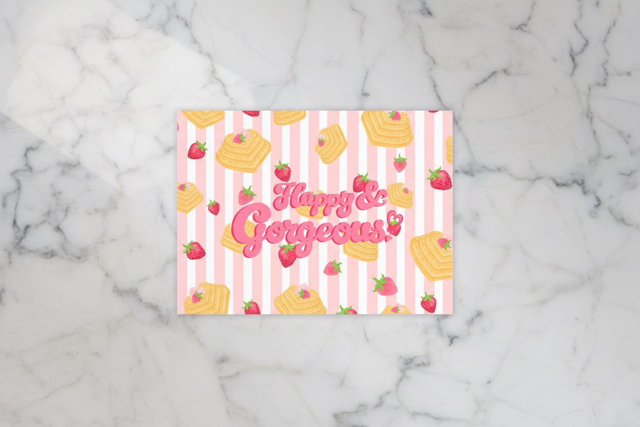 Strawberry & Waffles | Post-it® Sticky Notes