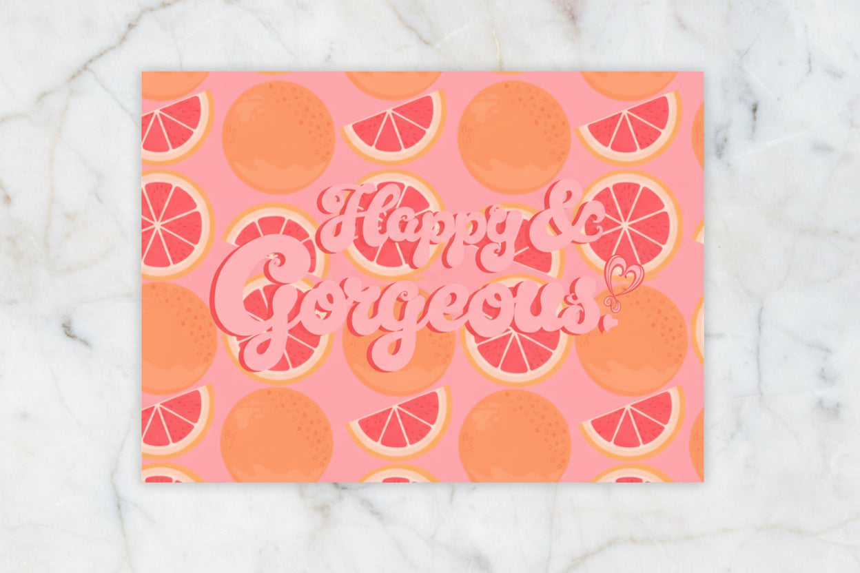 Pink Grateful Grapefruits | Post-it® Sticky Notes