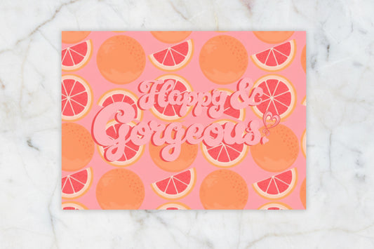 Pink Grateful Grapefruits | Post-it® Sticky Notes