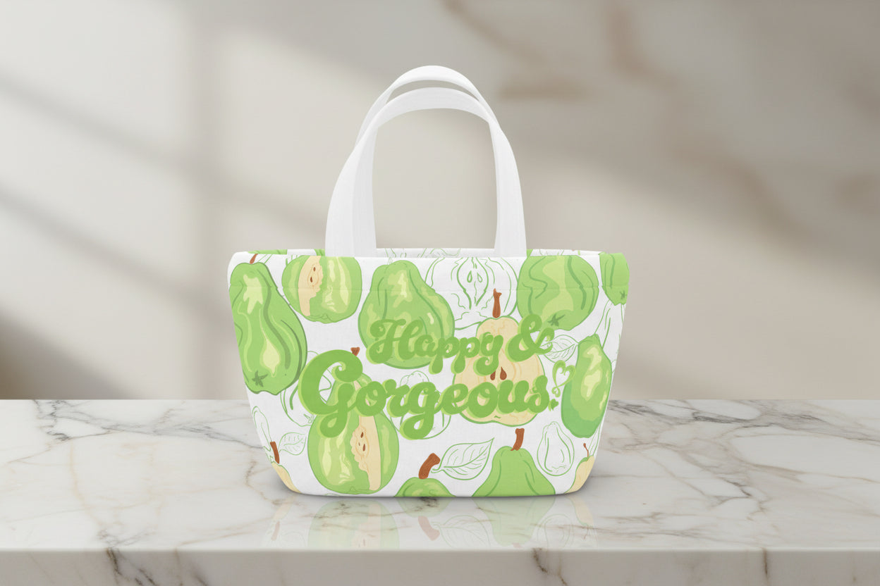 Peaceful Pears | Lunch Tote Bag