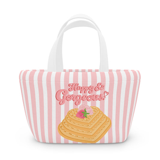 Heart Waffles | Lunch Tote Bag