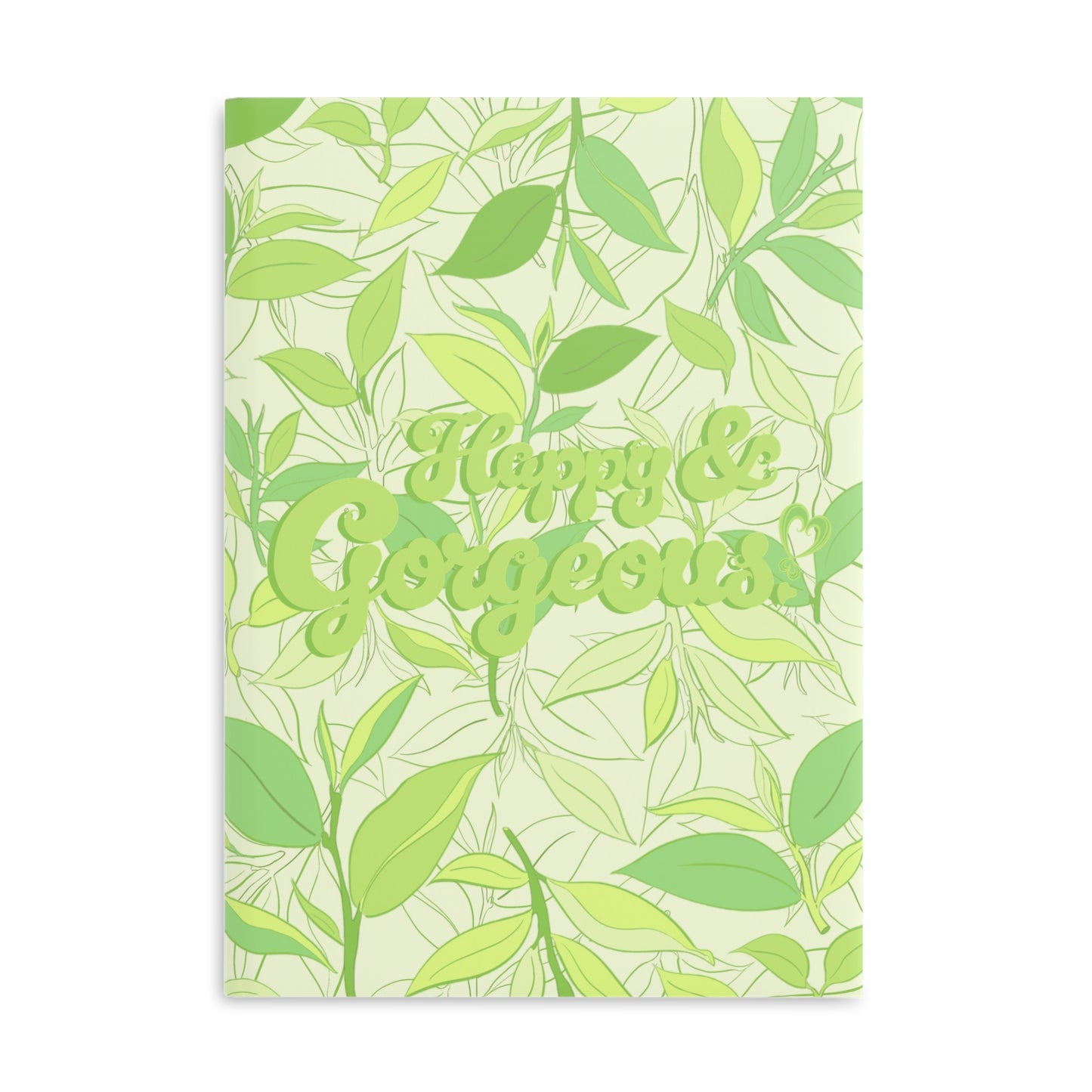 Leafy Green Tea | Hardcover Journal