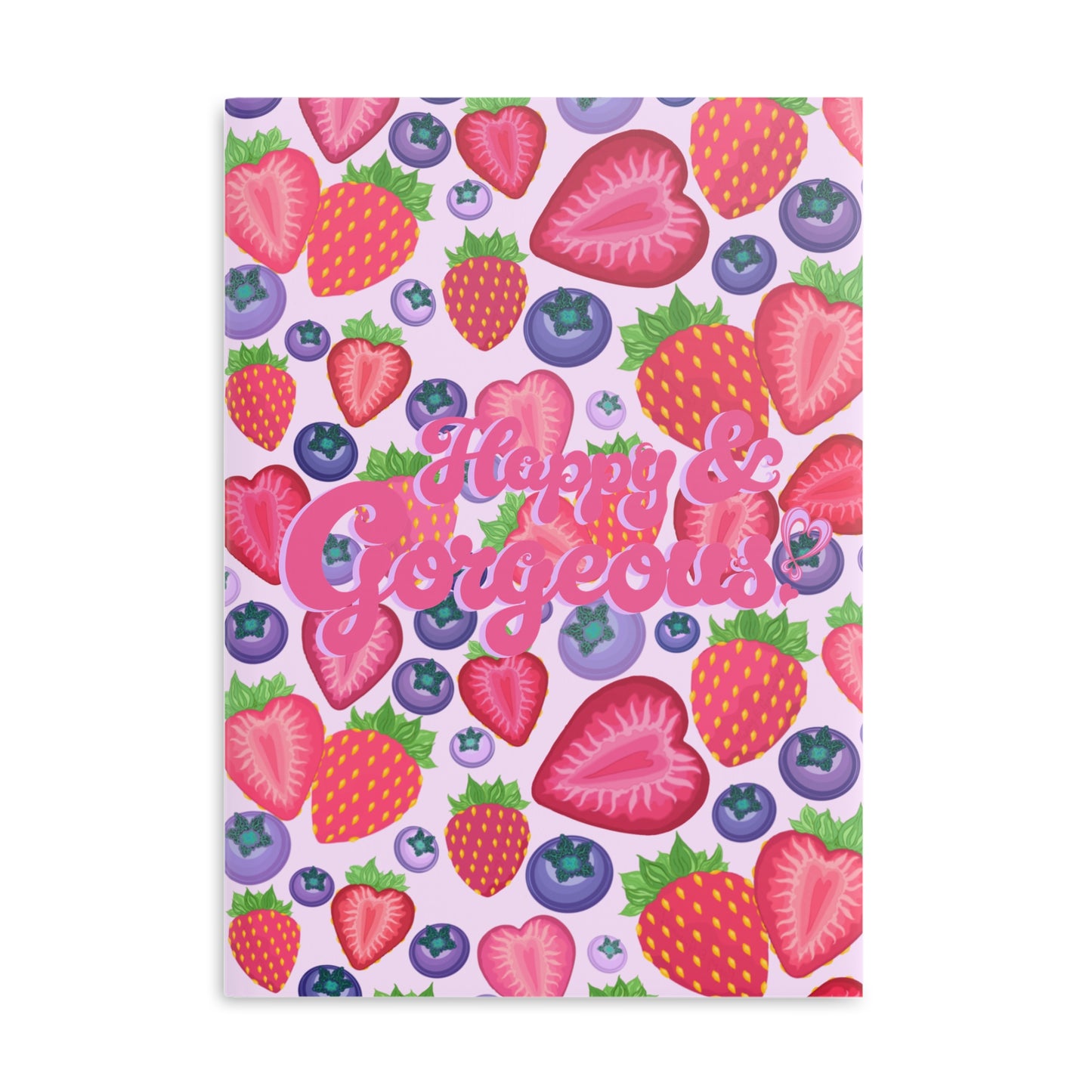 Berry Mixed Emotions | Hardcover Journal