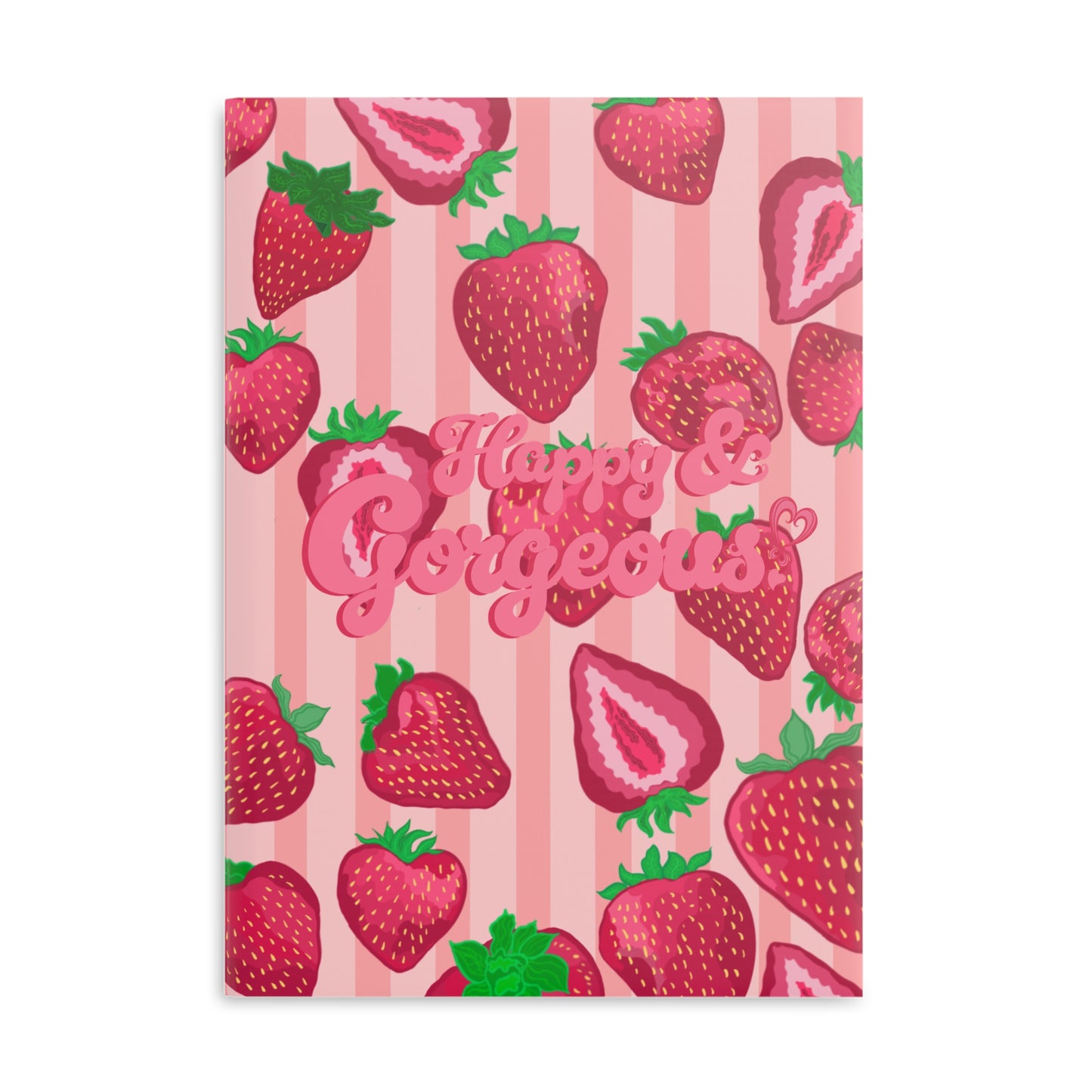 Strawberry Bliss | Hardcover Journal