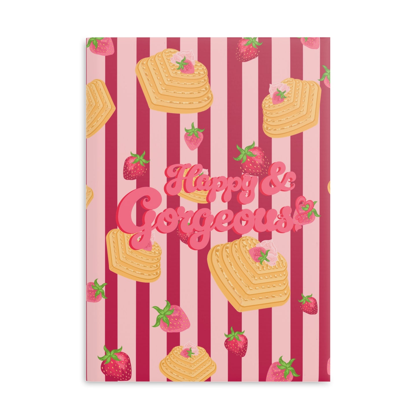 Heart Waffles | Hardcover Journal