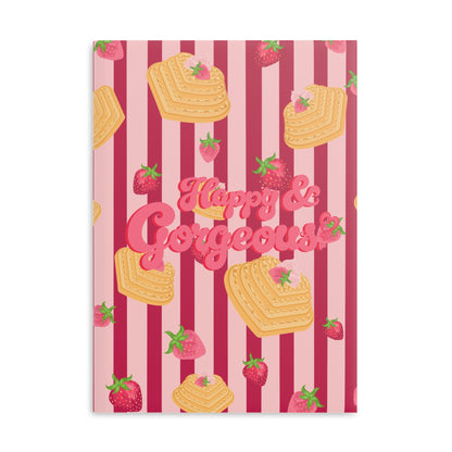 Heart Waffles | Hardcover Journal