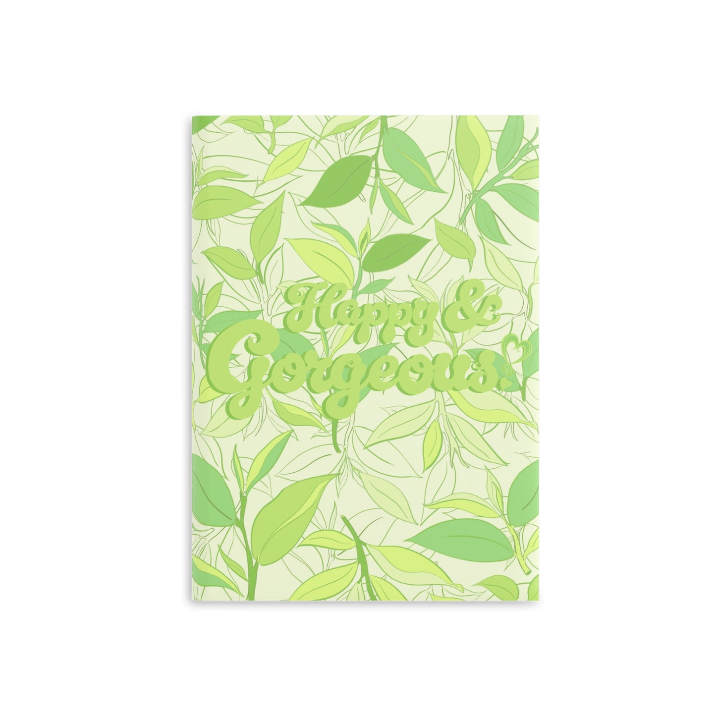Leafy Green Tea | Hardcover Journal