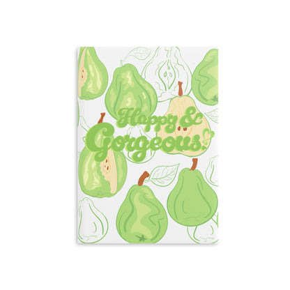 Peaceful Pears | Hardcover Journal