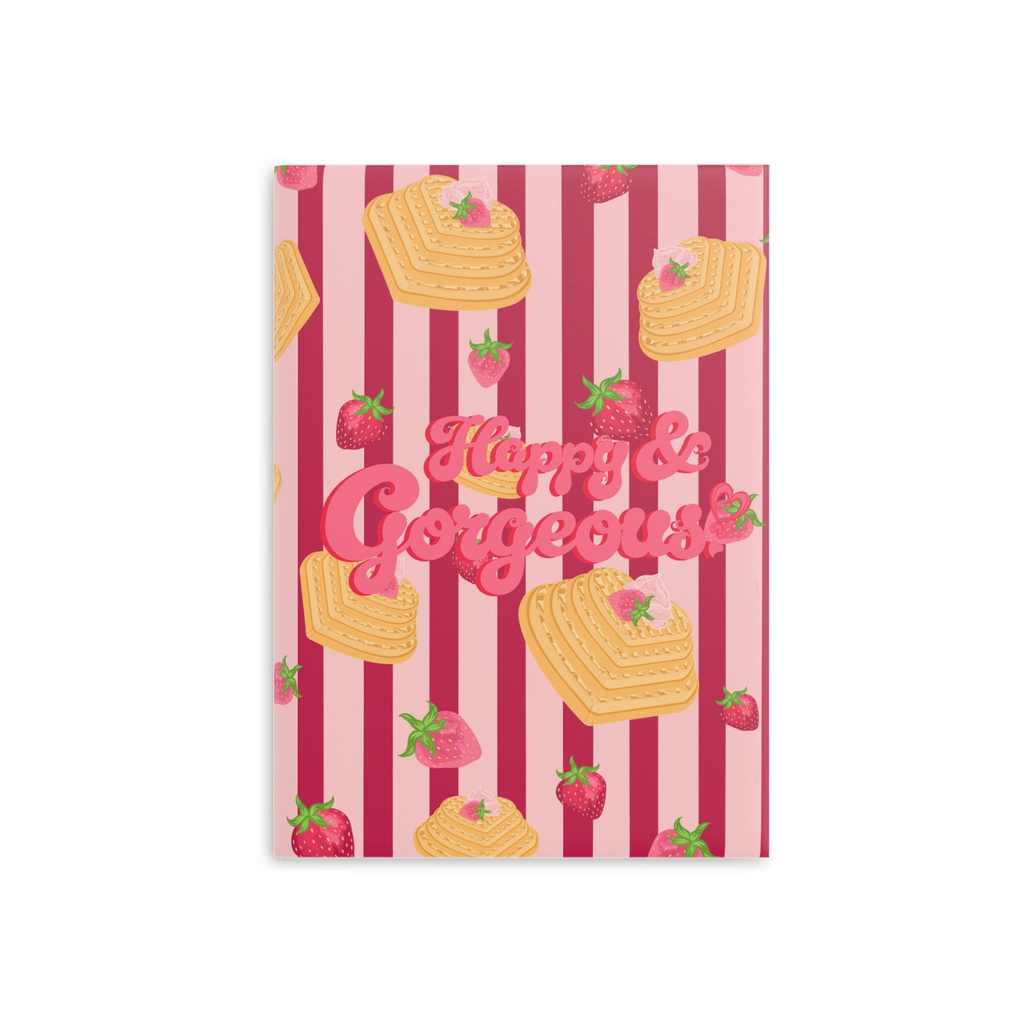 Heart Waffles | Hardcover Journal