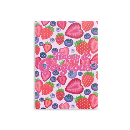 Berry Mixed Emotions | Hardcover Journal