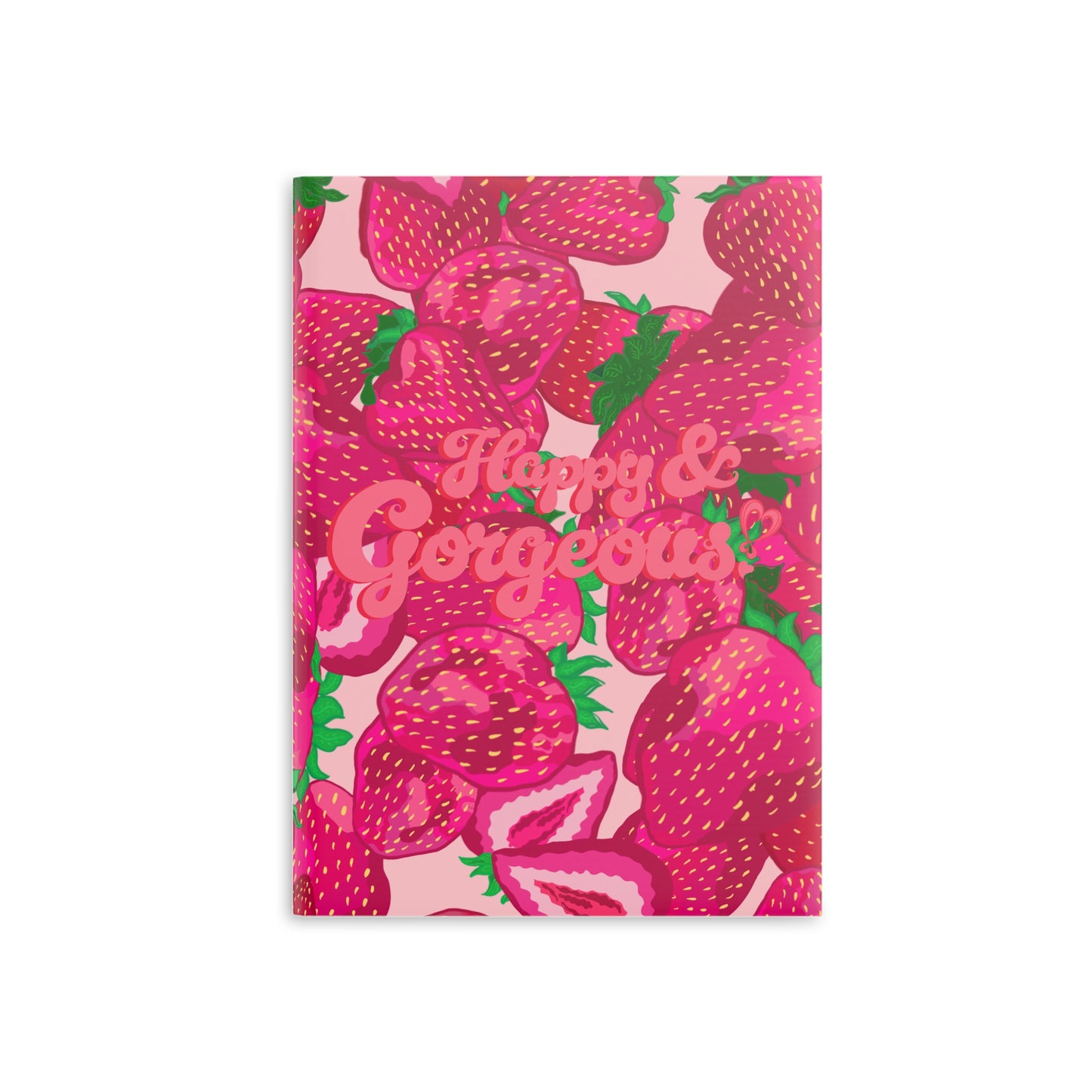 Strawberry Delight | Hardcover Journal