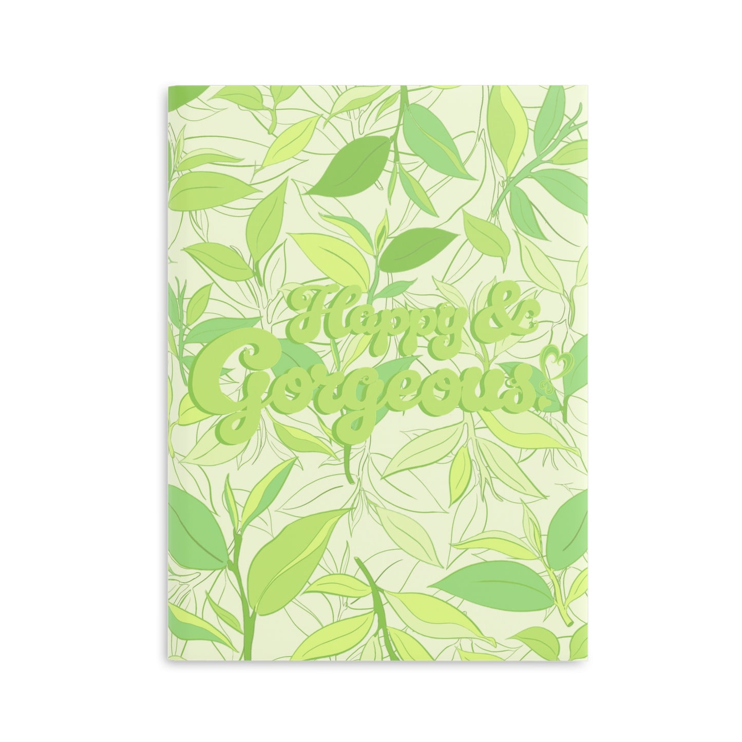 Leafy Green Tea | Hardcover Journal