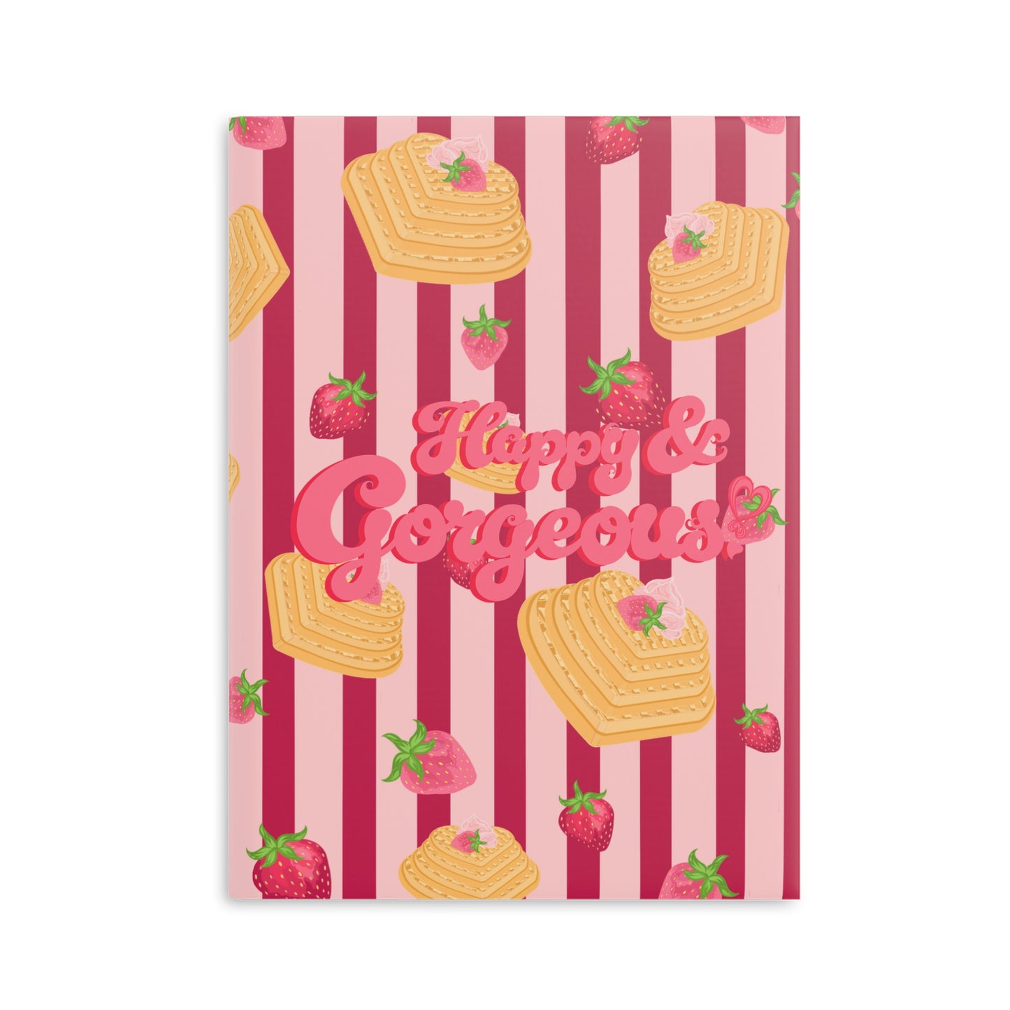 Heart Waffles | Hardcover Journal