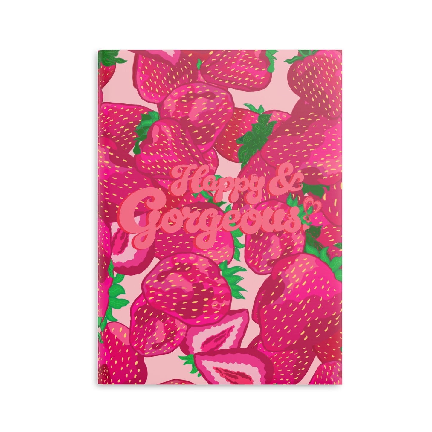 Strawberry Delight | Hardcover Journal